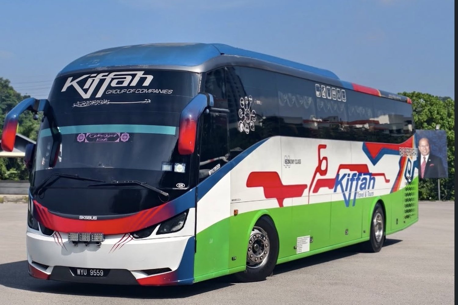 Bus single deck Kiffah Group of Companies